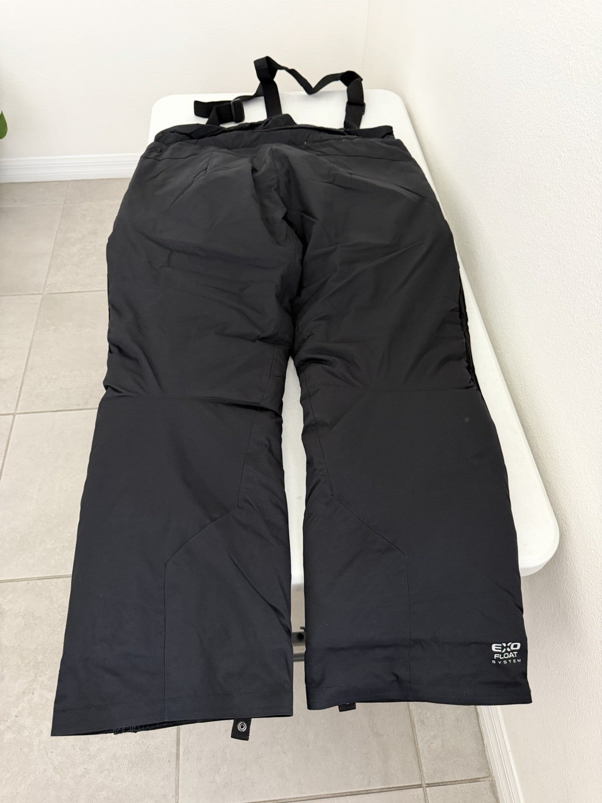 Men's Insulated Snowmobile Highpants with Flotation Technology - Black, Size M