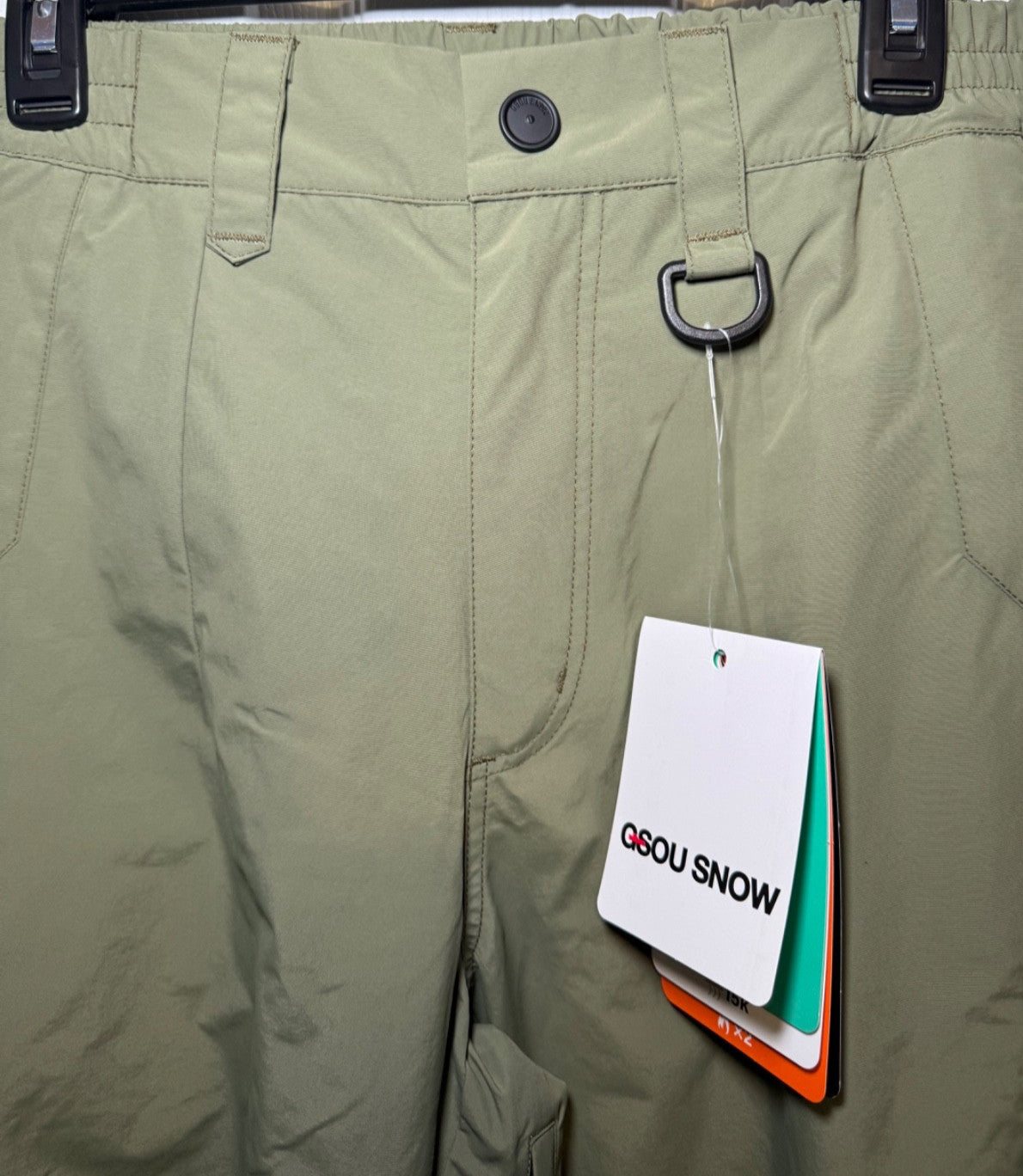 Loose Snowboard Ski Pants Waterproof Windproof Warm Sports Pants for Men Women