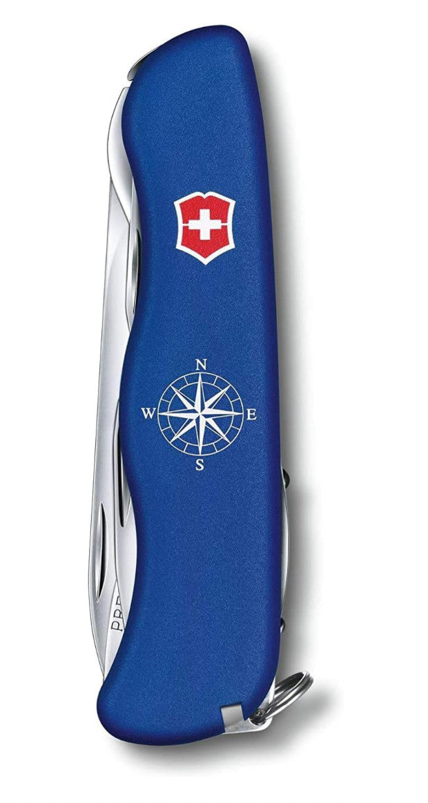 Victorinox Swiss Army Knife Skipper Lockblade Blue 18 Functions Locking Multi-Tool