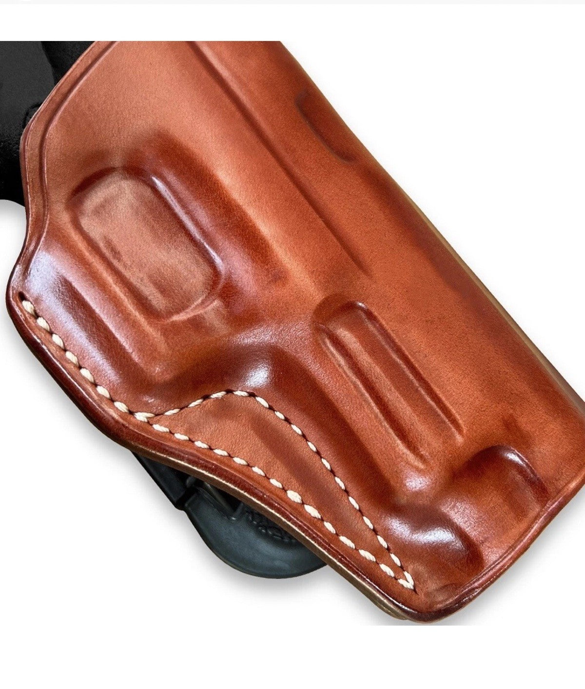 Leather Paddle Holster for Walther WMP 22 Magnum 4.5” BBL - Right Hand
