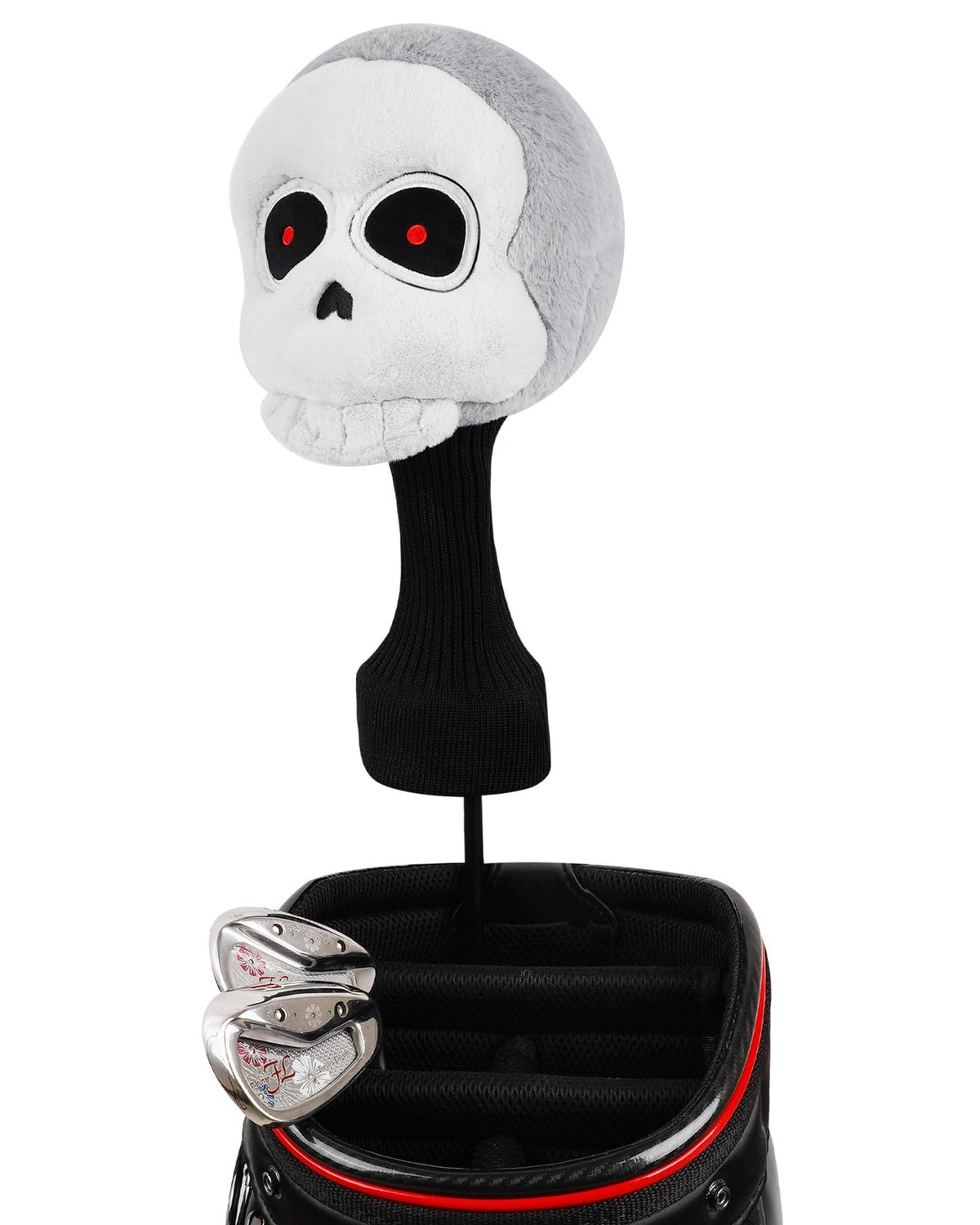 Funny Golf Driver Headcover Skull Style Fits 460cc Clubs - Protect & Personalize Your Golf Bag