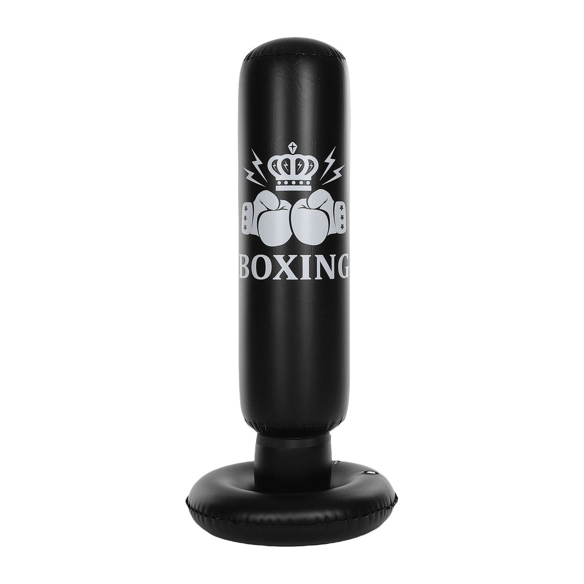 Inflatable Boxing Bag 63 Inch Punching Dummy for Martial Arts Training