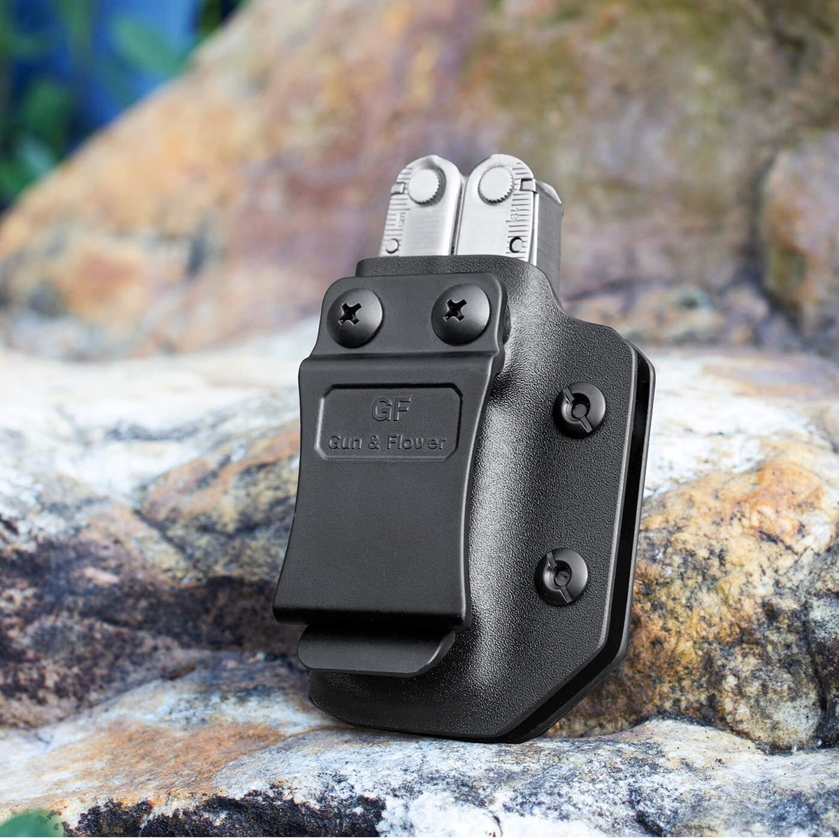 Kydex Sheath for Leatherman Wave Plus Multitool - Adjustable Belt Clip
