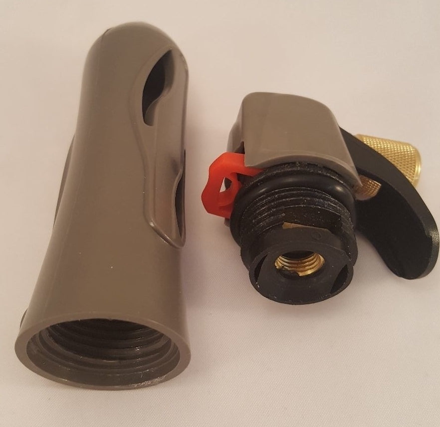 Reusable CO2 Power Air Duster Kit with 4 Cartridges & Tips for Electronics Cleaning