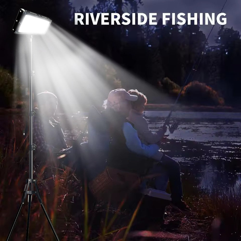 Outdoor Camping & Work LED Light with Telescoping Tripod - Super Bright