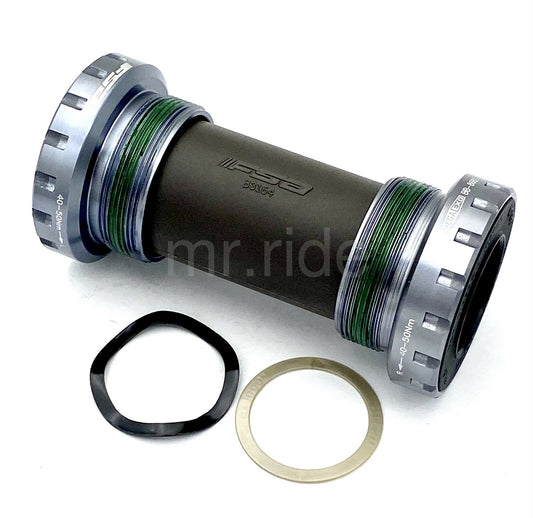 FSA MegaExo Road Bike Bottom Bracket 68mm - English Threaded, Gray