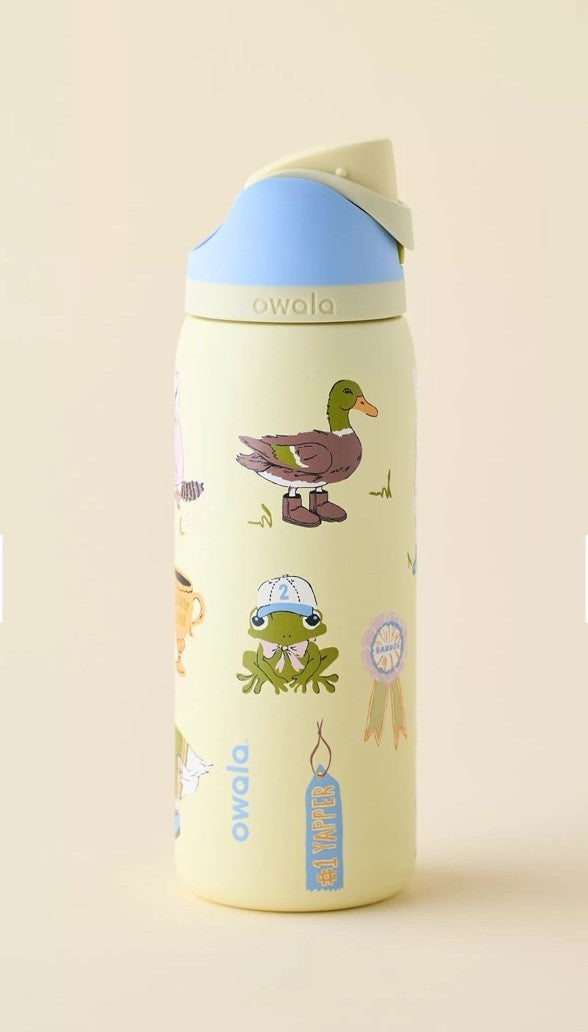 32oz Water Bottle with FreeSip Spout - Party Animals Design, Owala