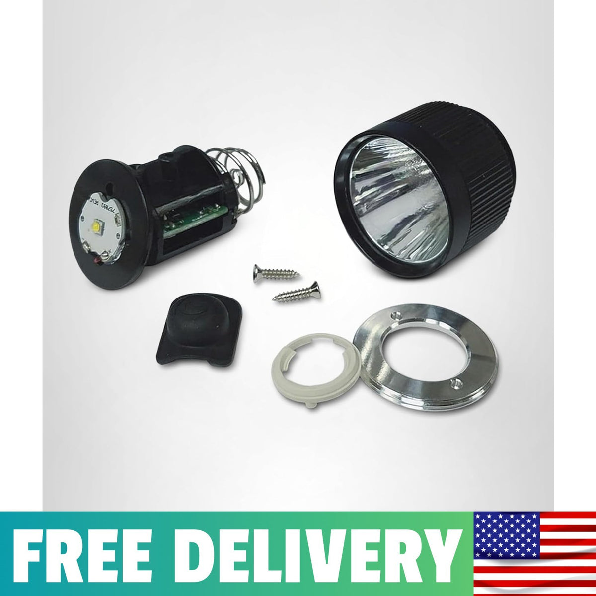 LED Upgrade Kit for Stinger Flashlights - 350 Lumens, Waterproof