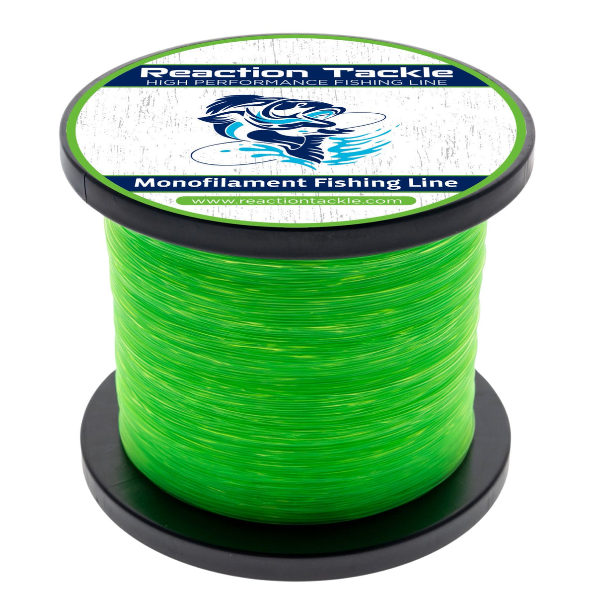 High-Strength Monofilament Fishing Line Bulk Spool - Abrasion-Resistant, Low Memory, UV Reactive Colors