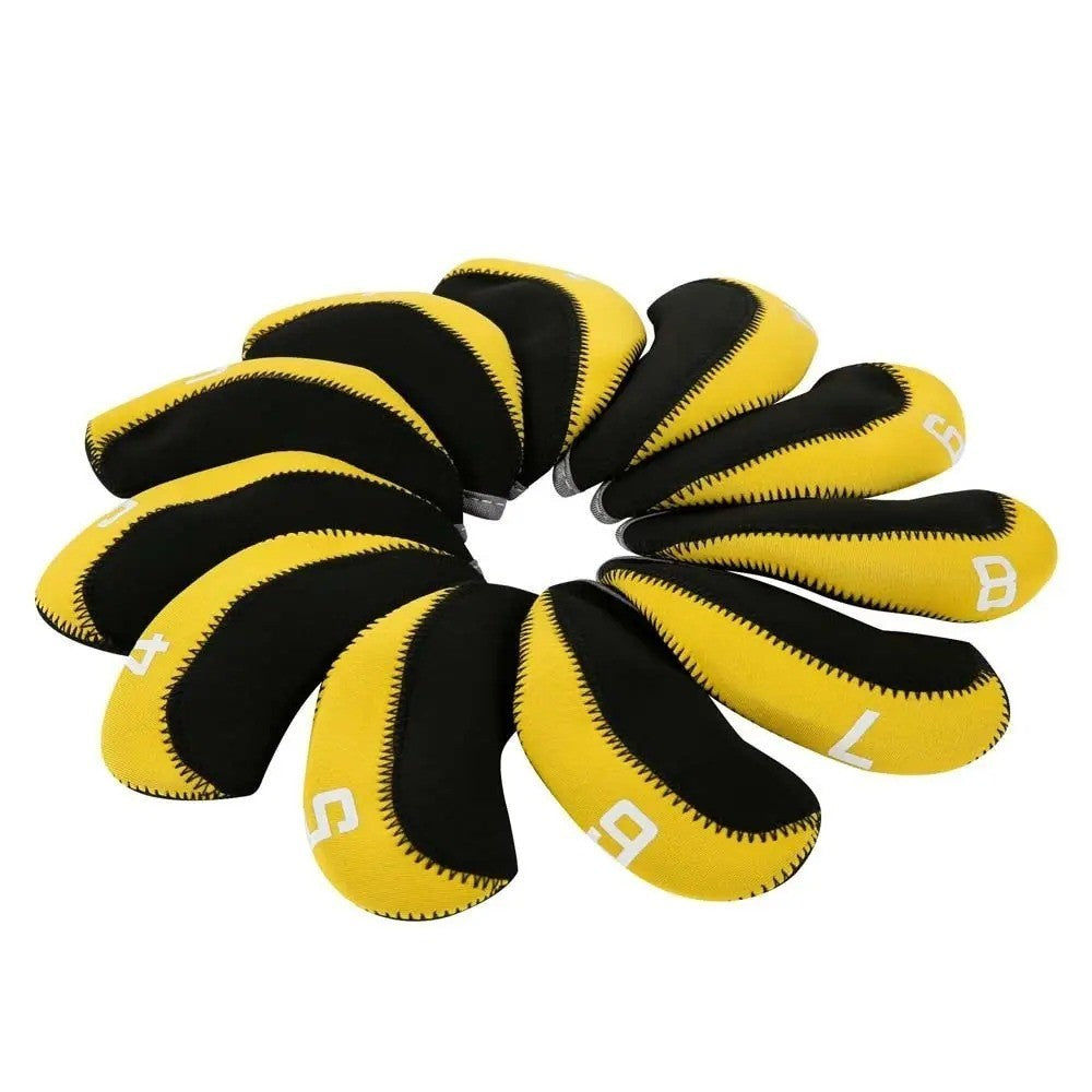 11Pcs Golf Head Cover Set for Irons - Protect Your Golf Clubs