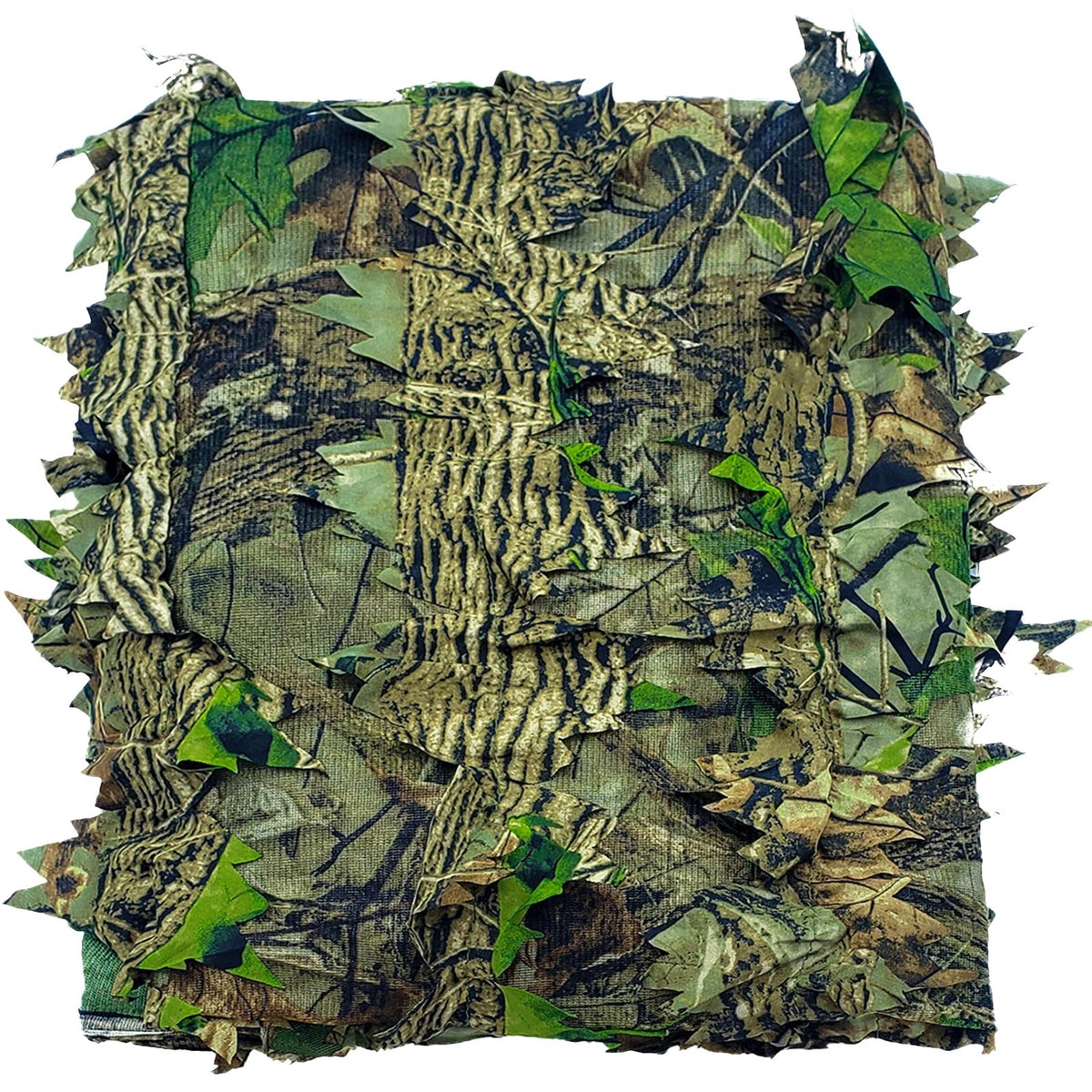 3D Leaf Camo Netting 5ft x 12ft Camouflage Mesh for Hunting & Outdoor