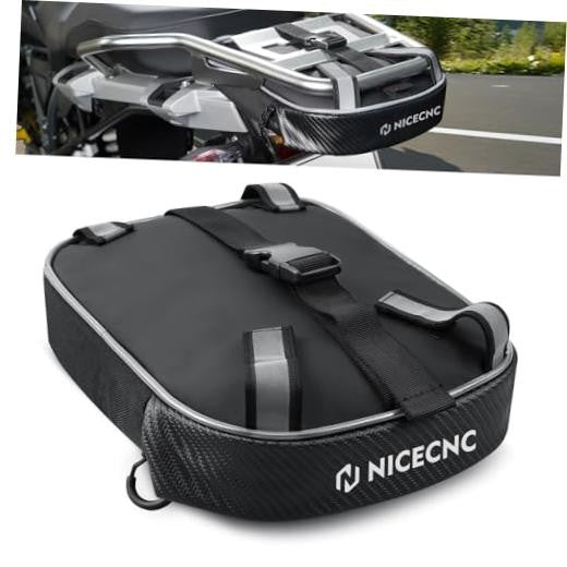 Motorcycle Rear Frame Tail Bag Waterproof Luggage Rack Tool Pouch