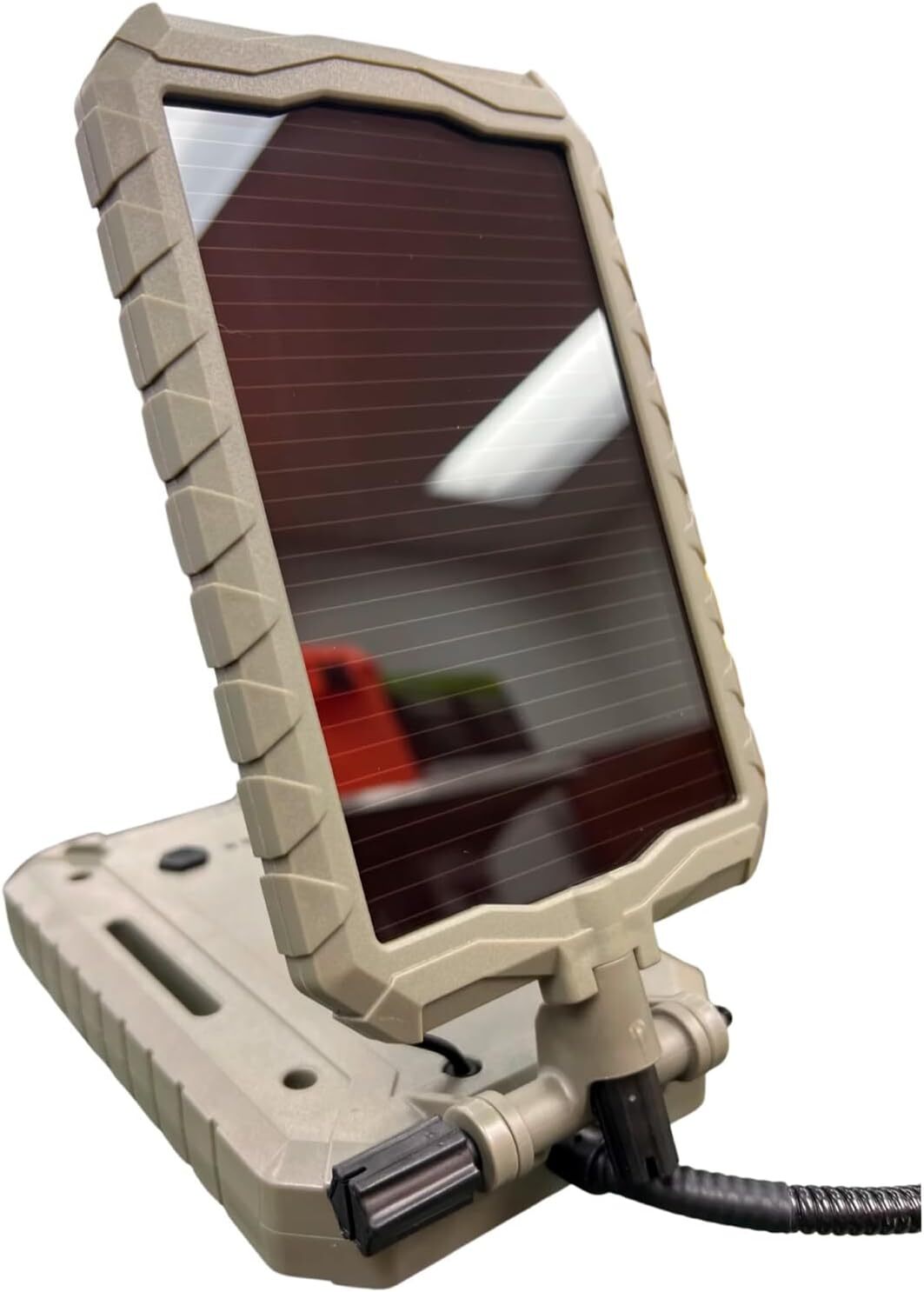 Solar Battery Pack for Trail Cameras 3000mAh 12V Rechargeable Charger