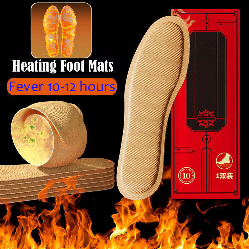 Self Heating Insoles Winter Thermostatic Warm Foot Heaters - 1 Pair to 10 Pairs