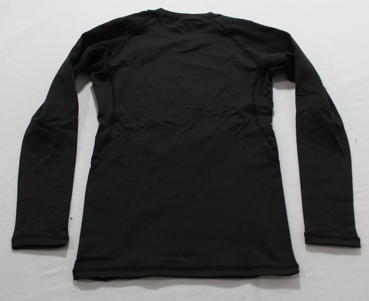 Kids Unisex Compression Base Layer Undershirt Set - Black and Blue XS