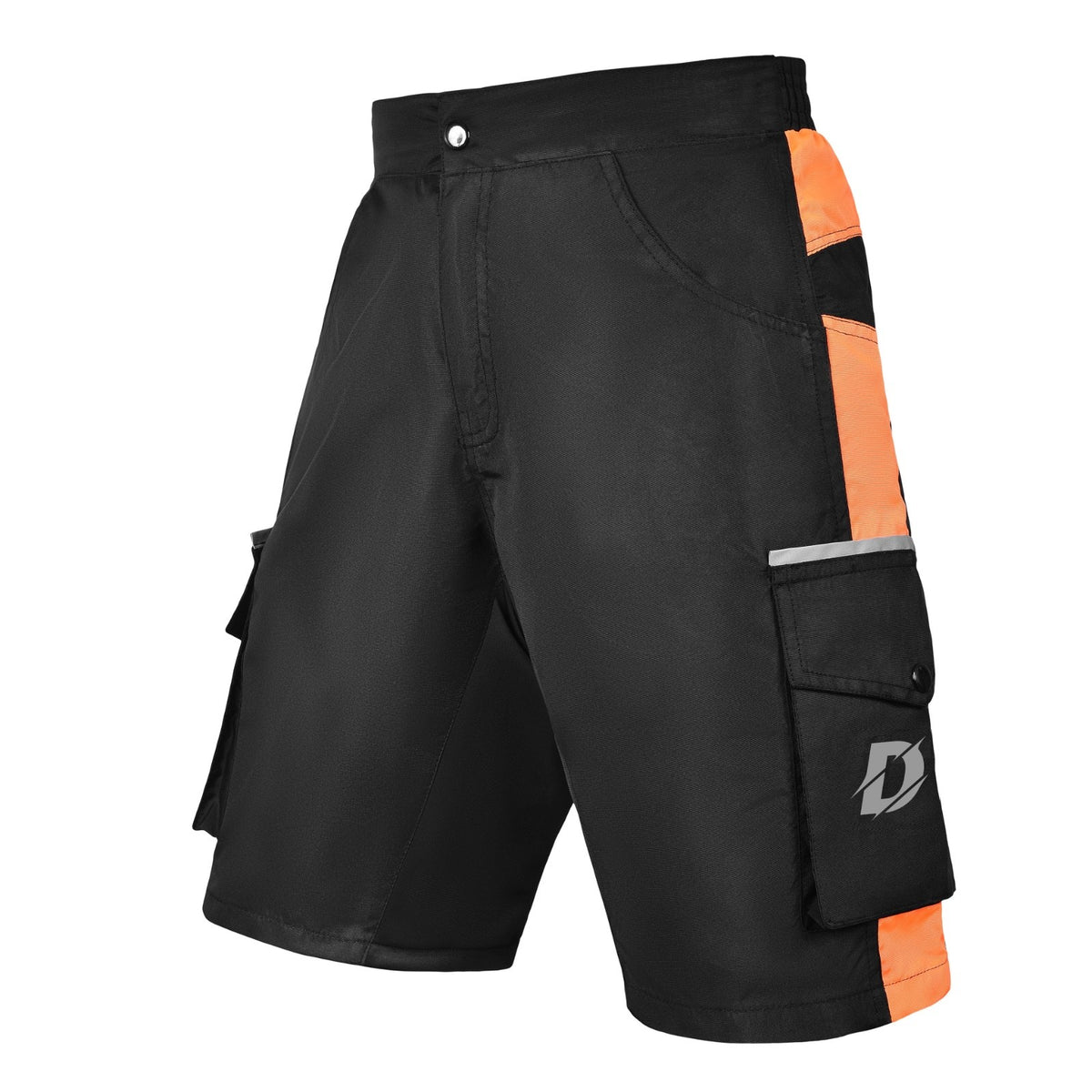 Men's MTB Cycling Shorts with Detachable Padded Liner - Off-Road Bicycle Shorts