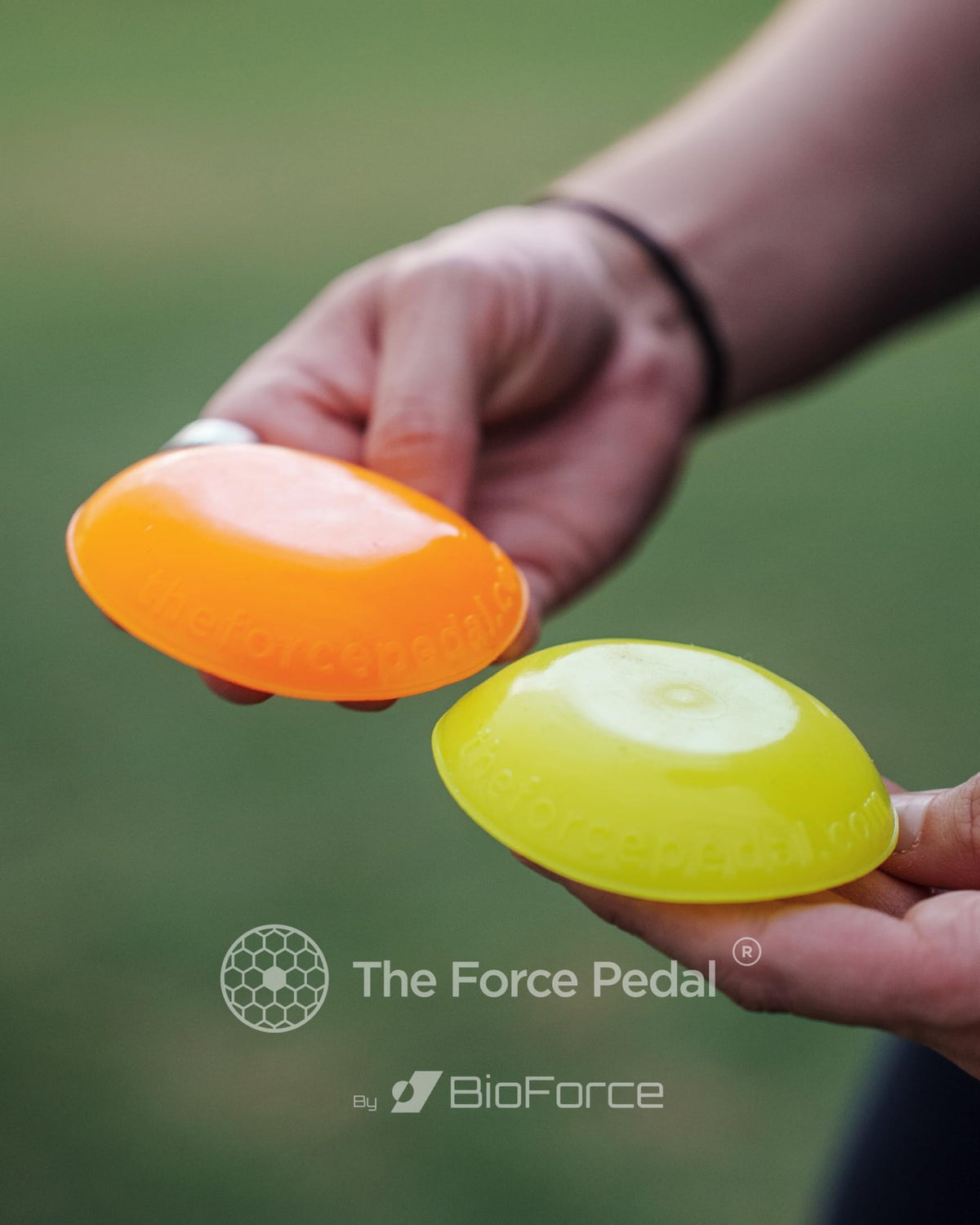 Golf Swing Training Aid - Ground Reaction Force Pedals for Increasing Club Head Speed