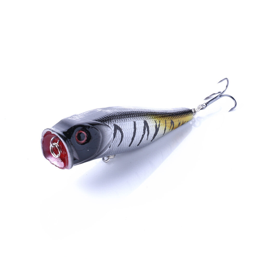 6-Pack Top Water Fishing Lures Crankbaits for Bass Freshwater Tackle