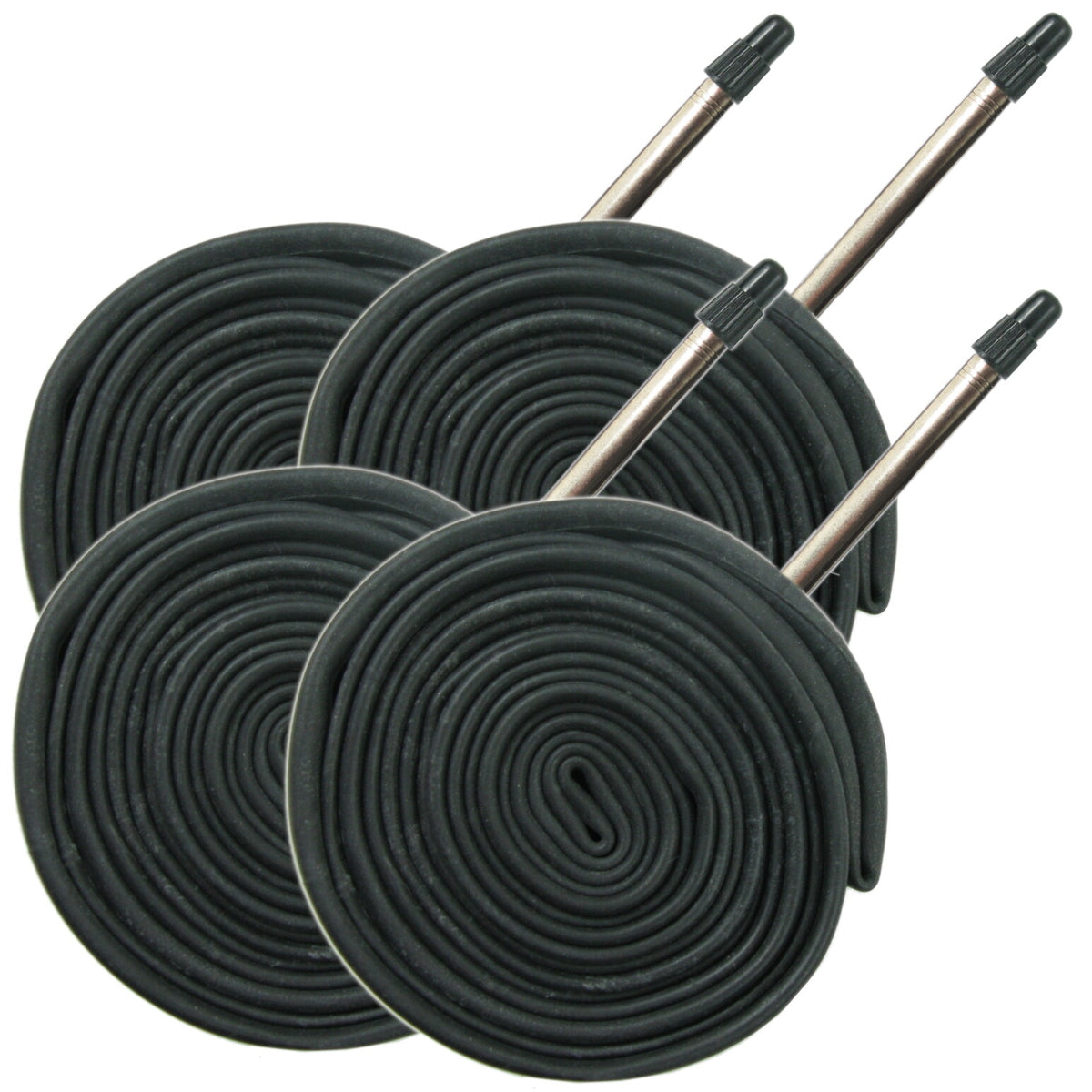 Bike Inner Tubes 700x20-28mm with Long Presta Valve - Multiple Quantity