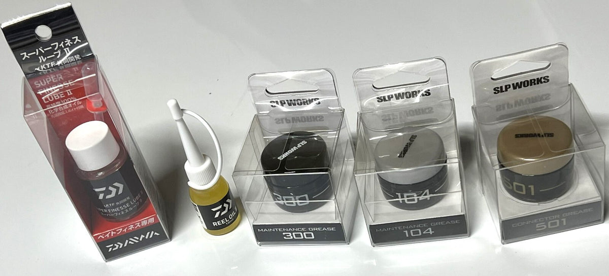 Reel Maintenance Grease Oil Kit for Fishing Reel Lubrication - 10g/10ml