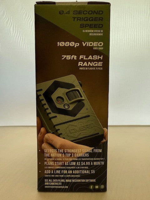 Wireless Cellular Trail Camera 16MP with 1080p Video & GPS Tracking