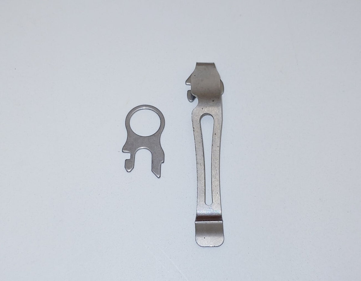 Stainless Steel Pocket Clips and Lanyard Rings for Leatherman Multi-Tools