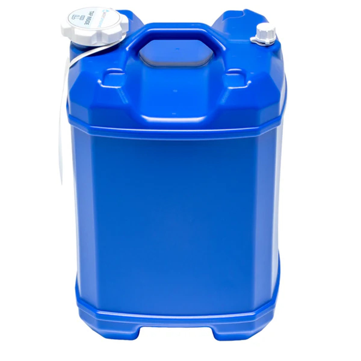 7-Gallon Stackable Water Storage Container with Spigot - Blue