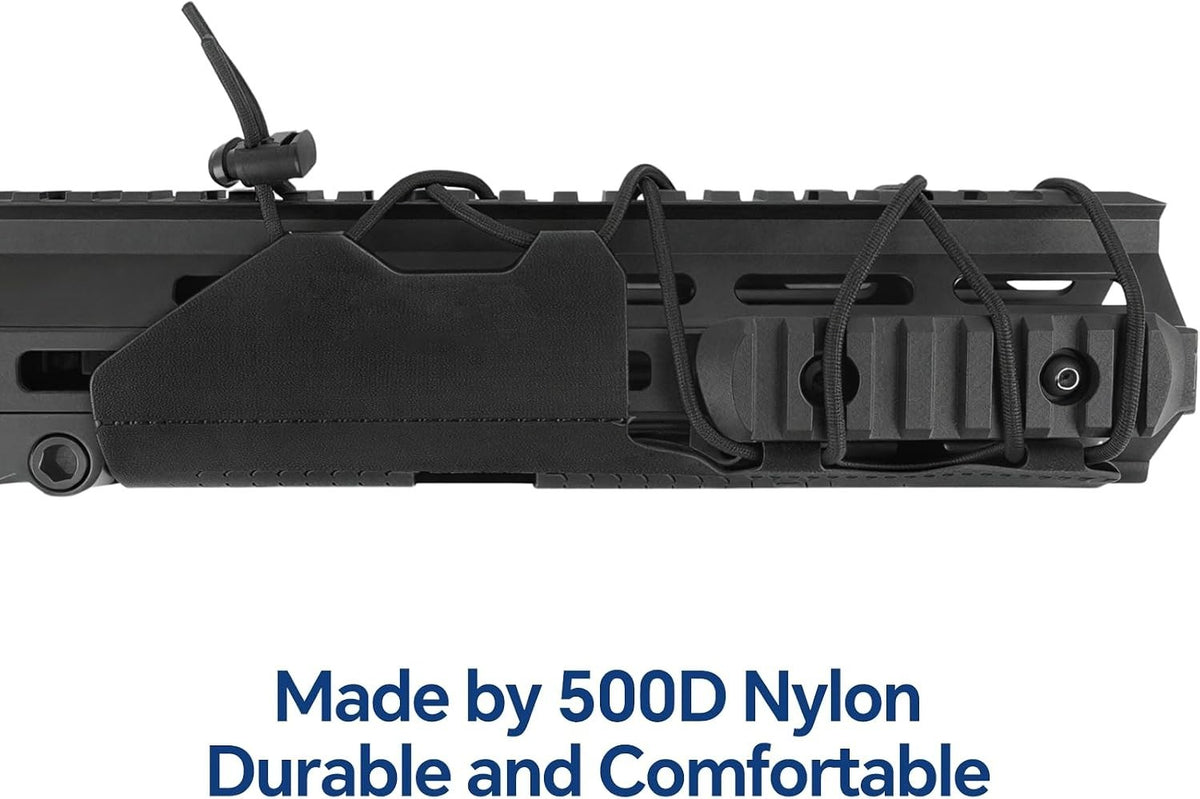 Heat-Resistant Nylon Rail Wrap Cover for Various Sizes - Protective Heat Shield