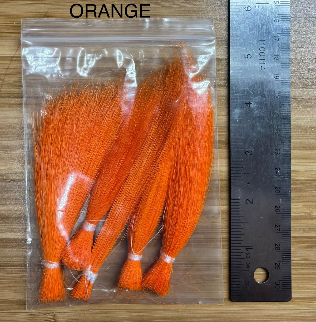 Faux Bucktail Synthetic Deer Tail Hair for Fly Tying - Rock Wool Material