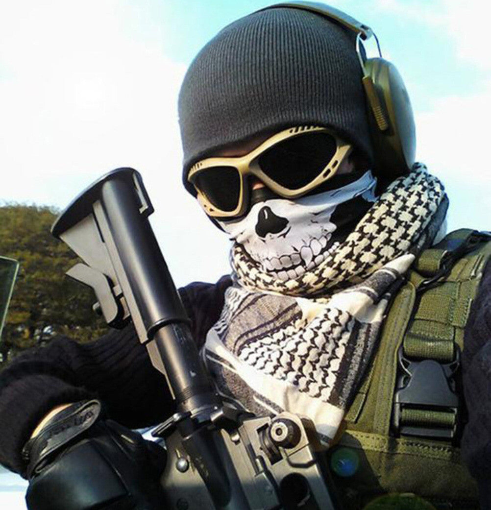 Full Face Skull Balaclava Mask for Cycling Motorcycle Halloween Protective Gear