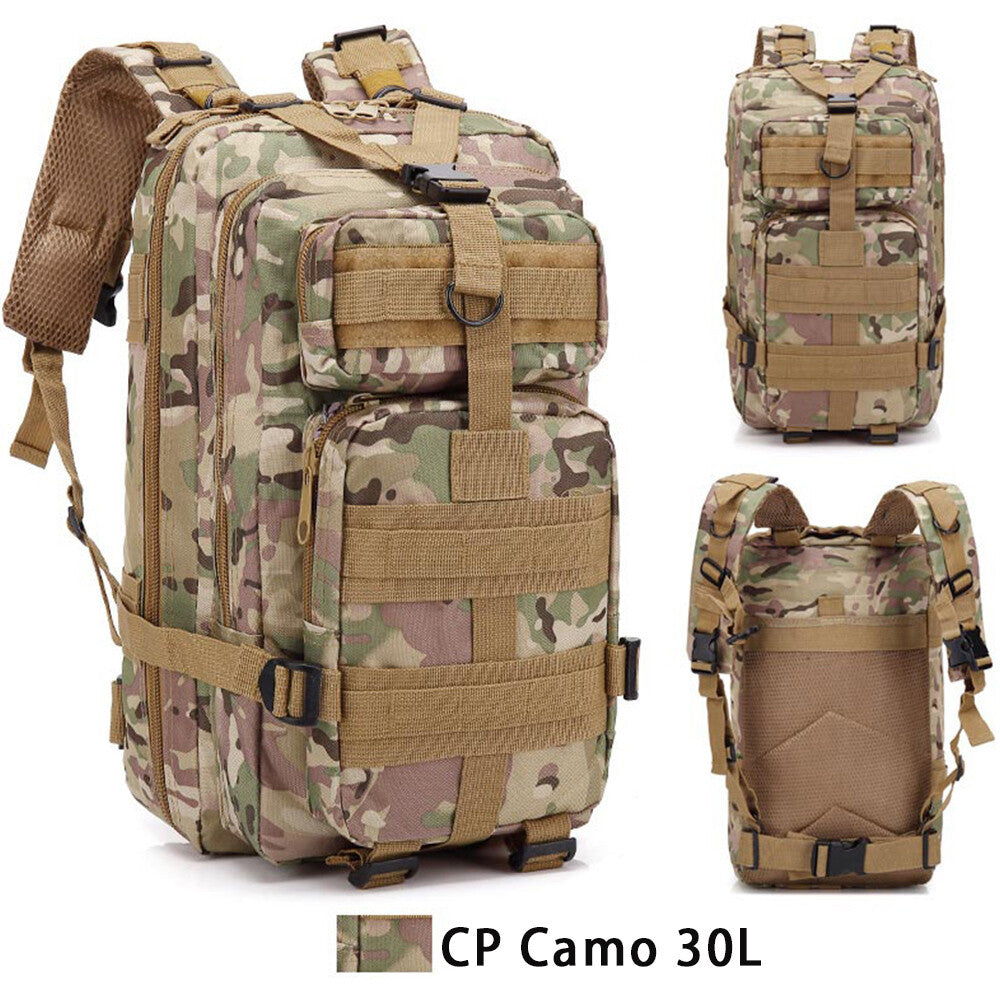 45L Military Tactical Backpack Large Army Assault Pack Molle Rucksack
