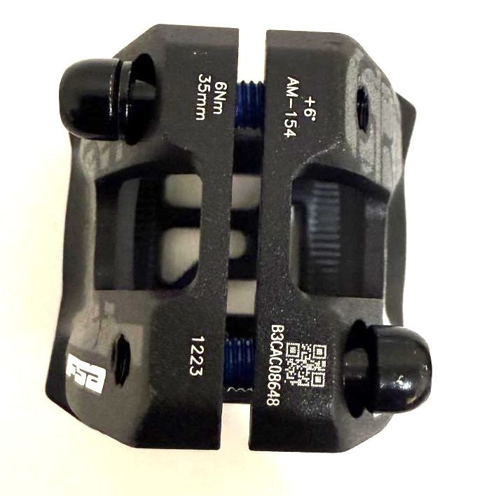 Bicycle Stem 35mm Clamp - Threadless Alloy Handlebar Stem +/-6 Degree