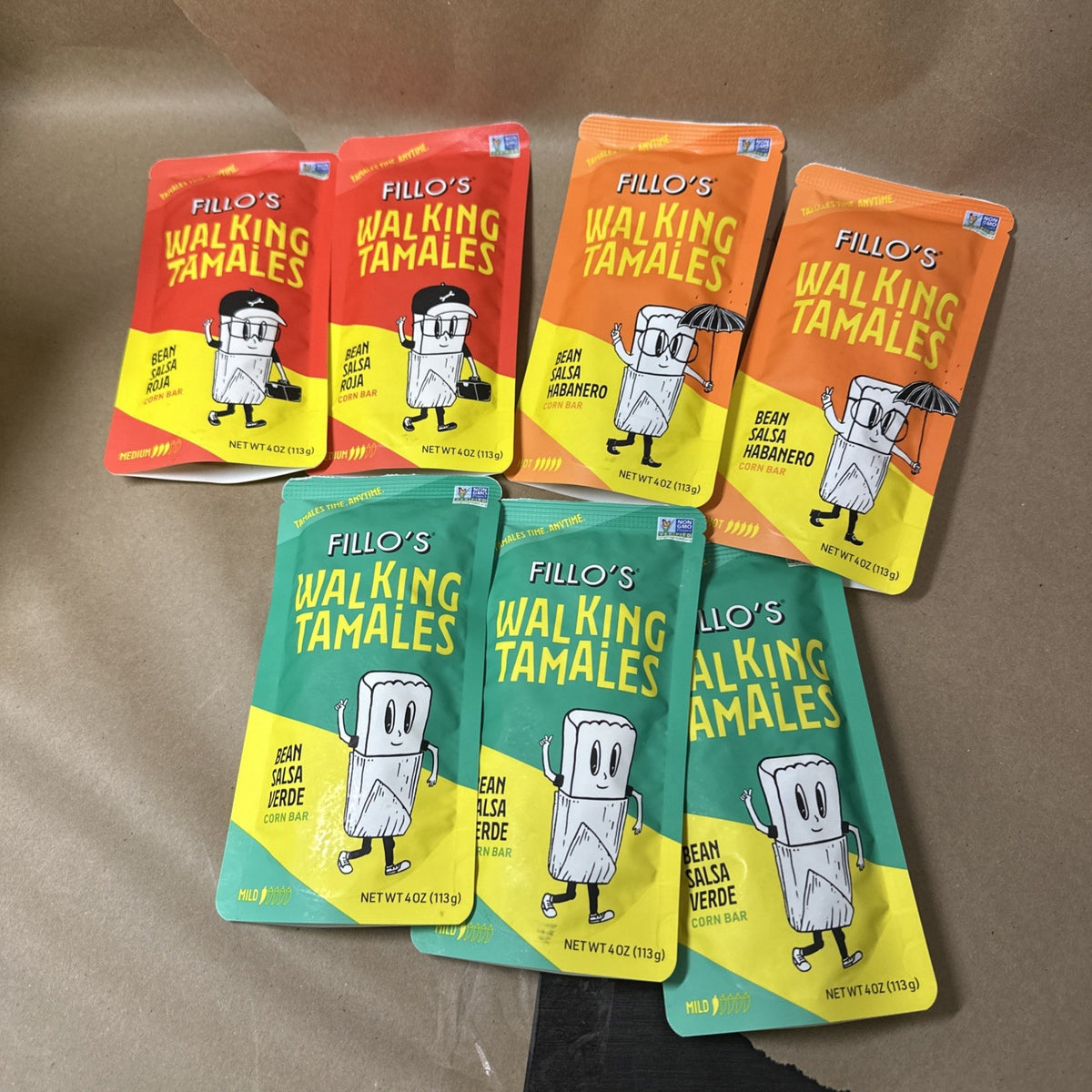 Vegan Ready-to-Eat Tamales Variety Pack - 4oz, 14 Flavors, Non-GMO