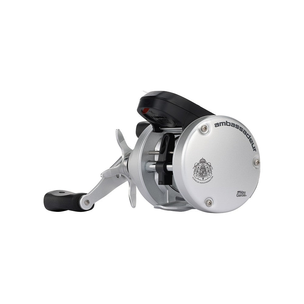 Ambassadeur Round Fishing Reel with Digital Line Counter - Right Hand