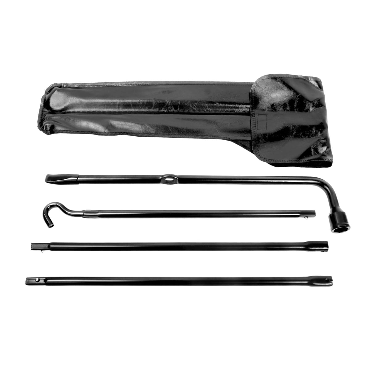Heavy Duty Tire Repair Kit with Lug Wrench & Jack Handle for Ford F150 2004-2018