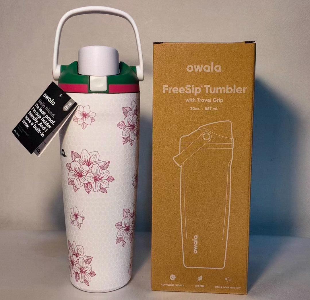 30oz Water Bottle with FreeSip Lid - Azalea Golf Edition