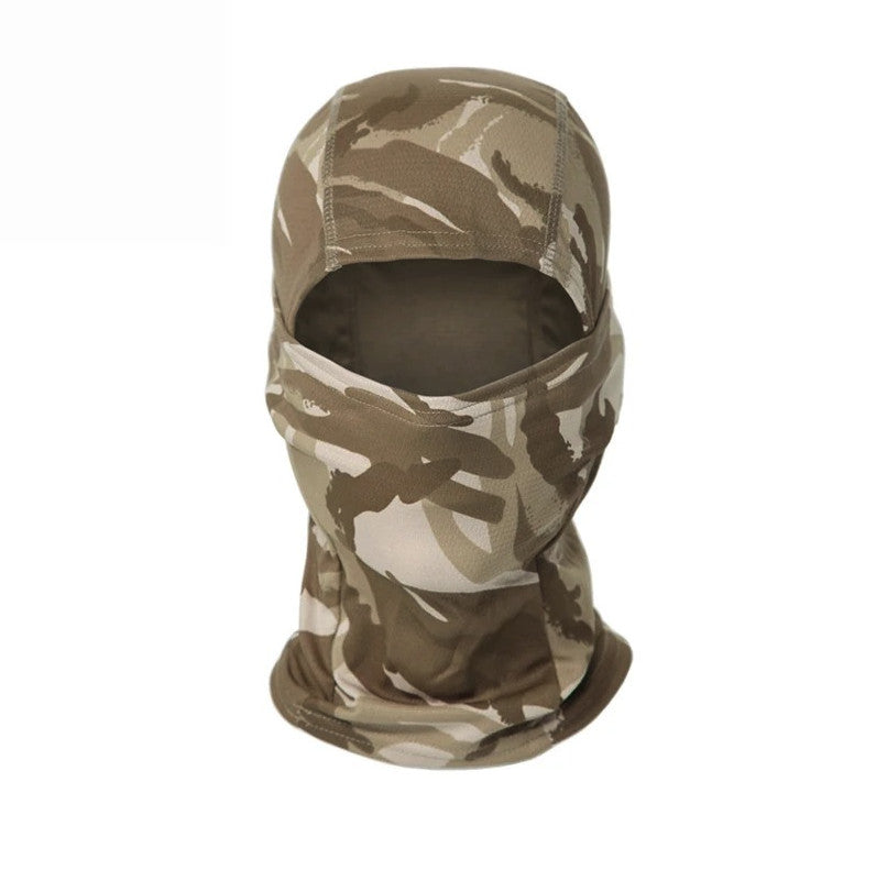 Full Face Camouflage Balaclava Mask for Outdoor Sports and Tactical Use