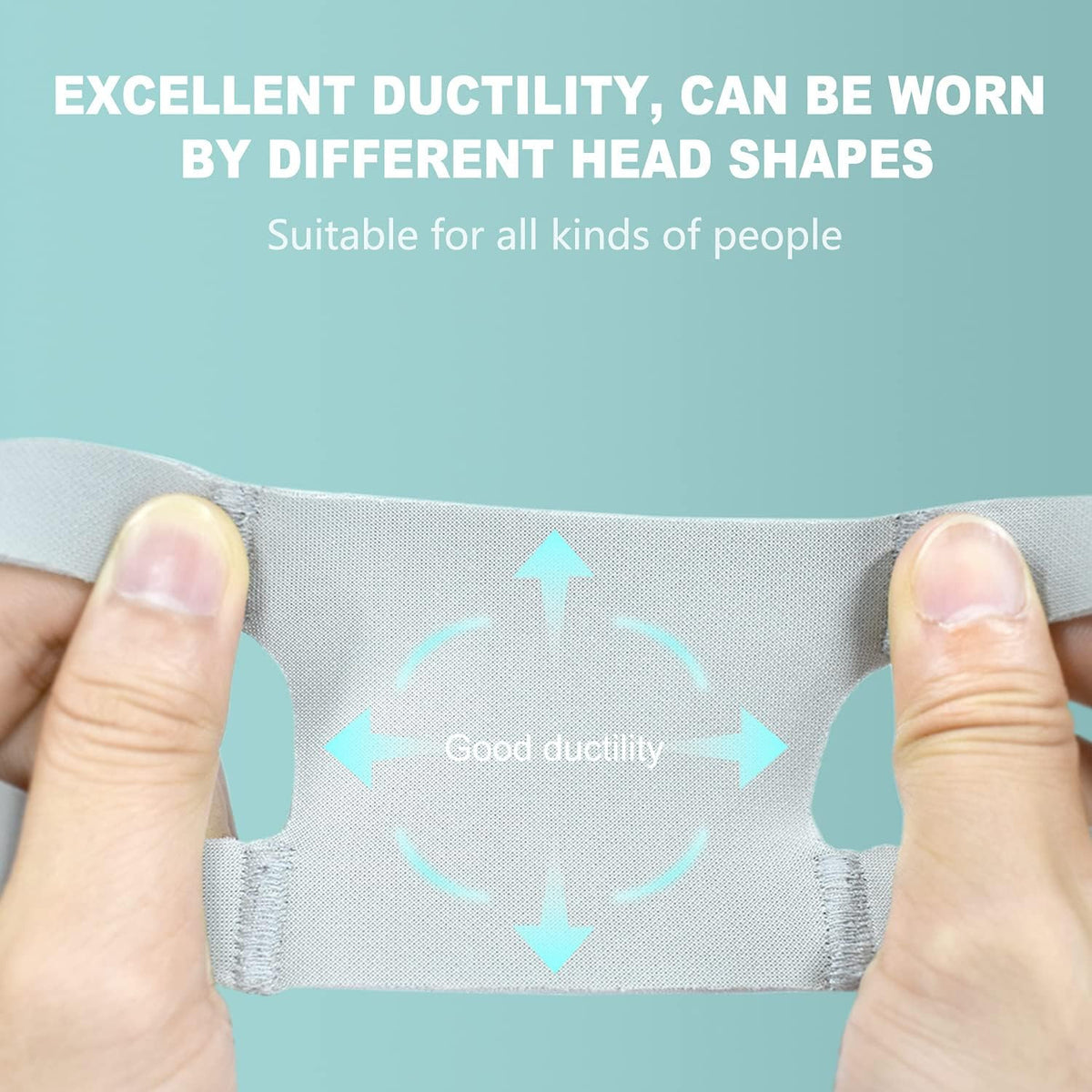 2 Pack CPAP Headgear for Dreamwear - Adjustable, Non-Slip, Comfortable