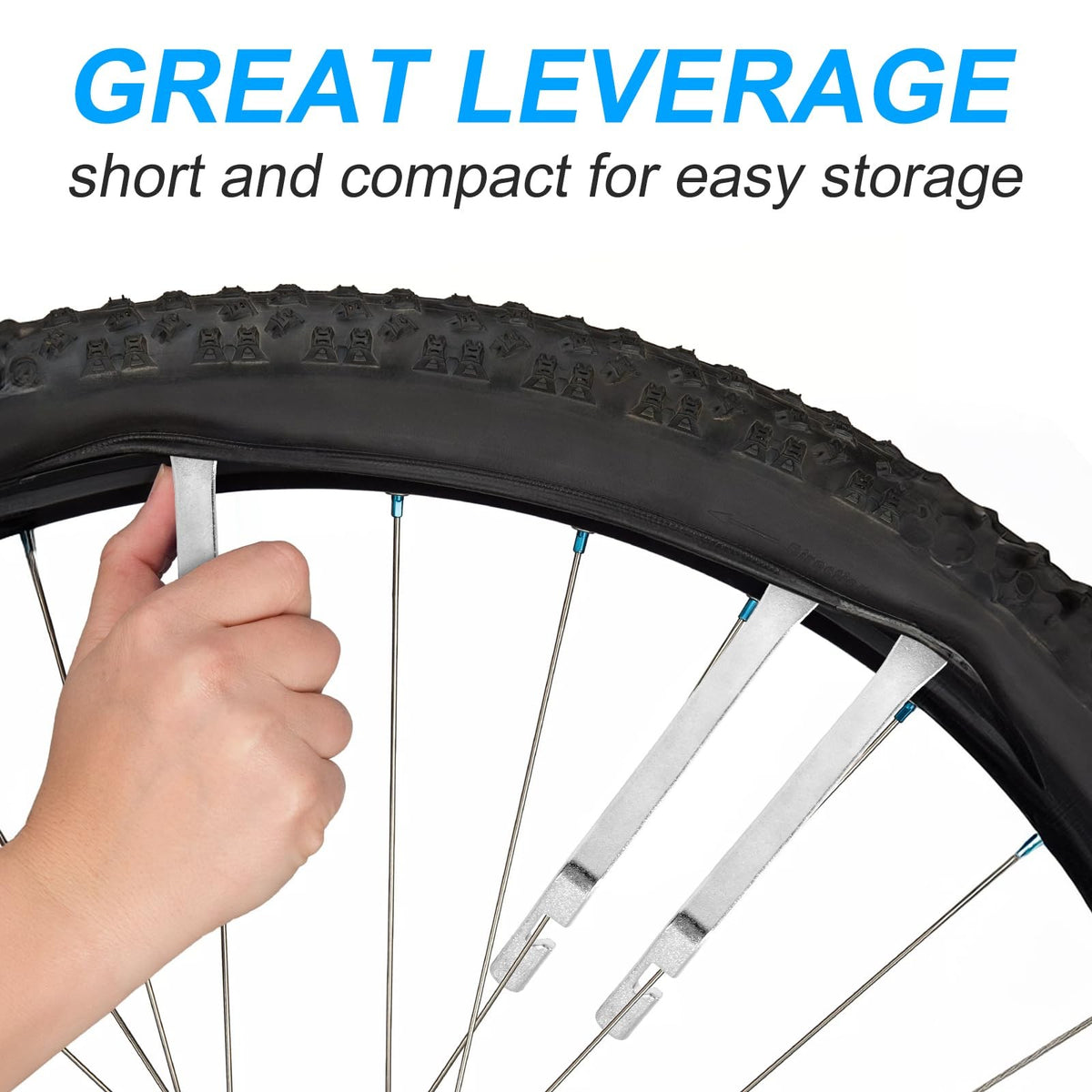 Bike Tire Levers Set of 4 - Bicycle Tire Removal & Repair Tools