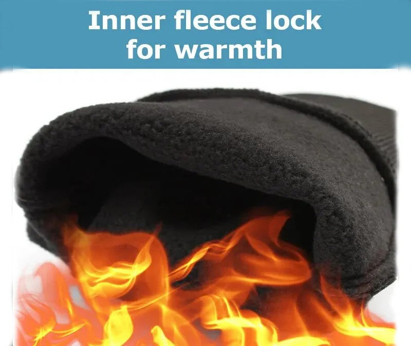 Winter Waterproof Touch Screen Gloves for Men & Women - Thermal & Windproof