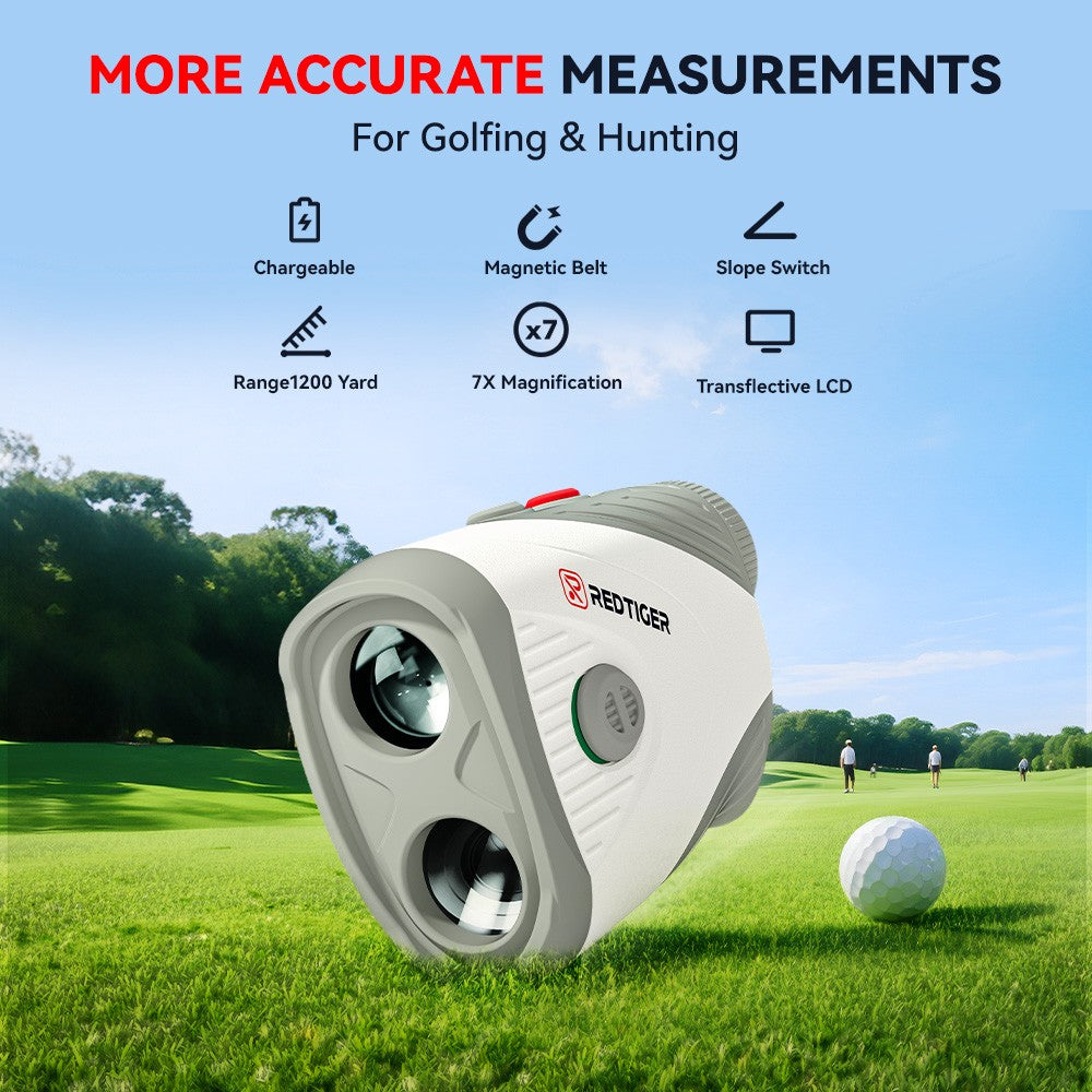 Laser Range Finder Golf Rangefinder 1200 Yards with Slope & Magnification