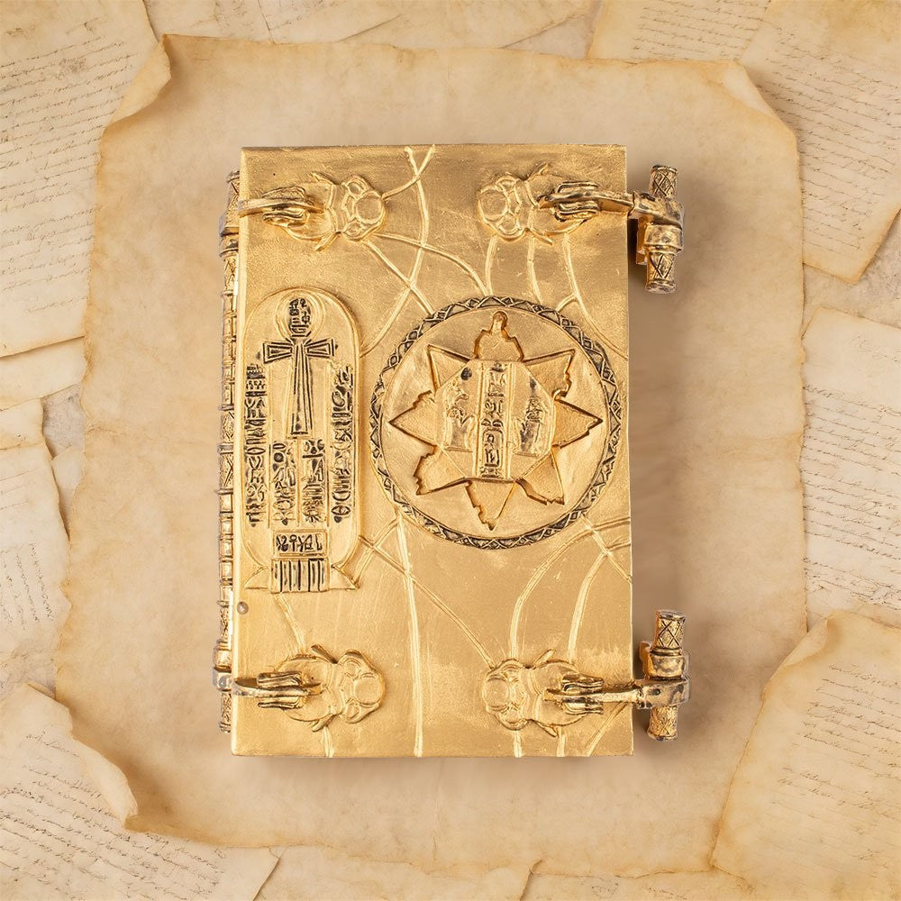 Decorative Resin Key of Hamunaptra Prop Box for The Mummy Horror Decor