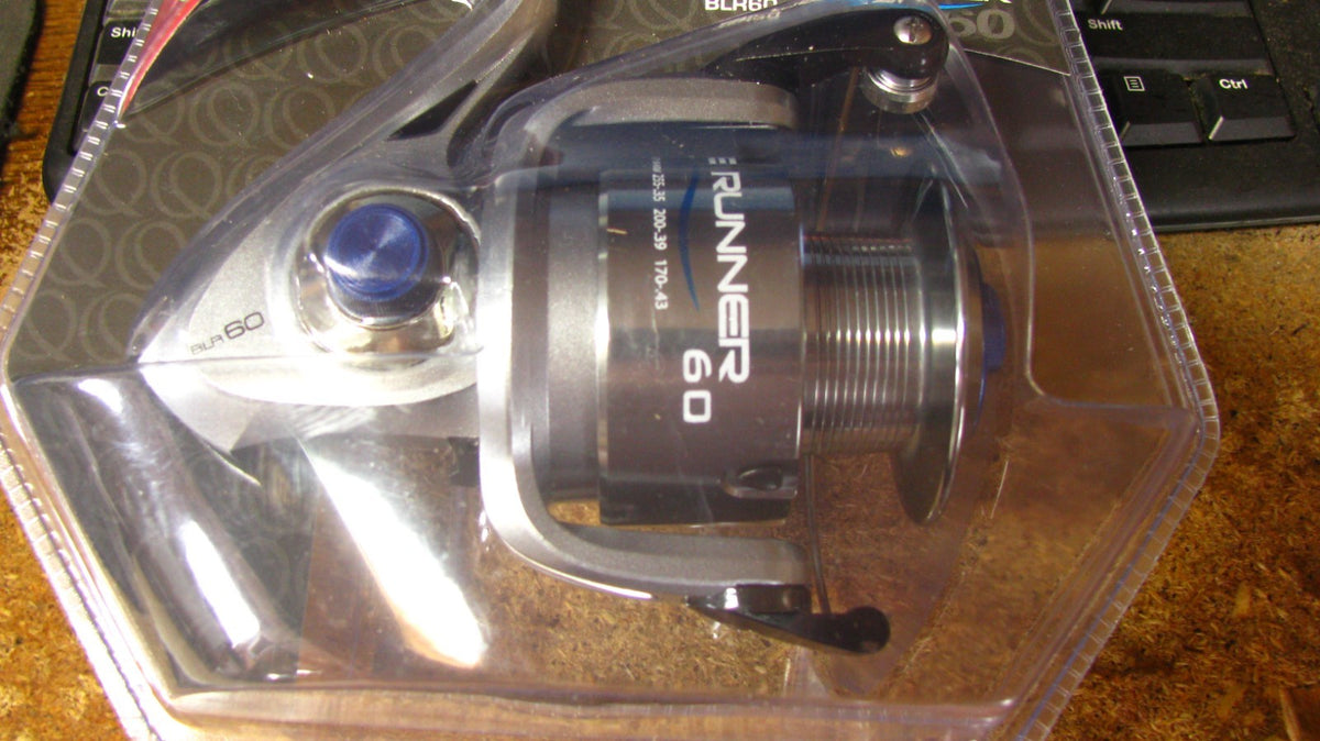 Fishing Reel - Quantum Blue Runner Spinning Reel Size 60 Saltwater Heavy Duty