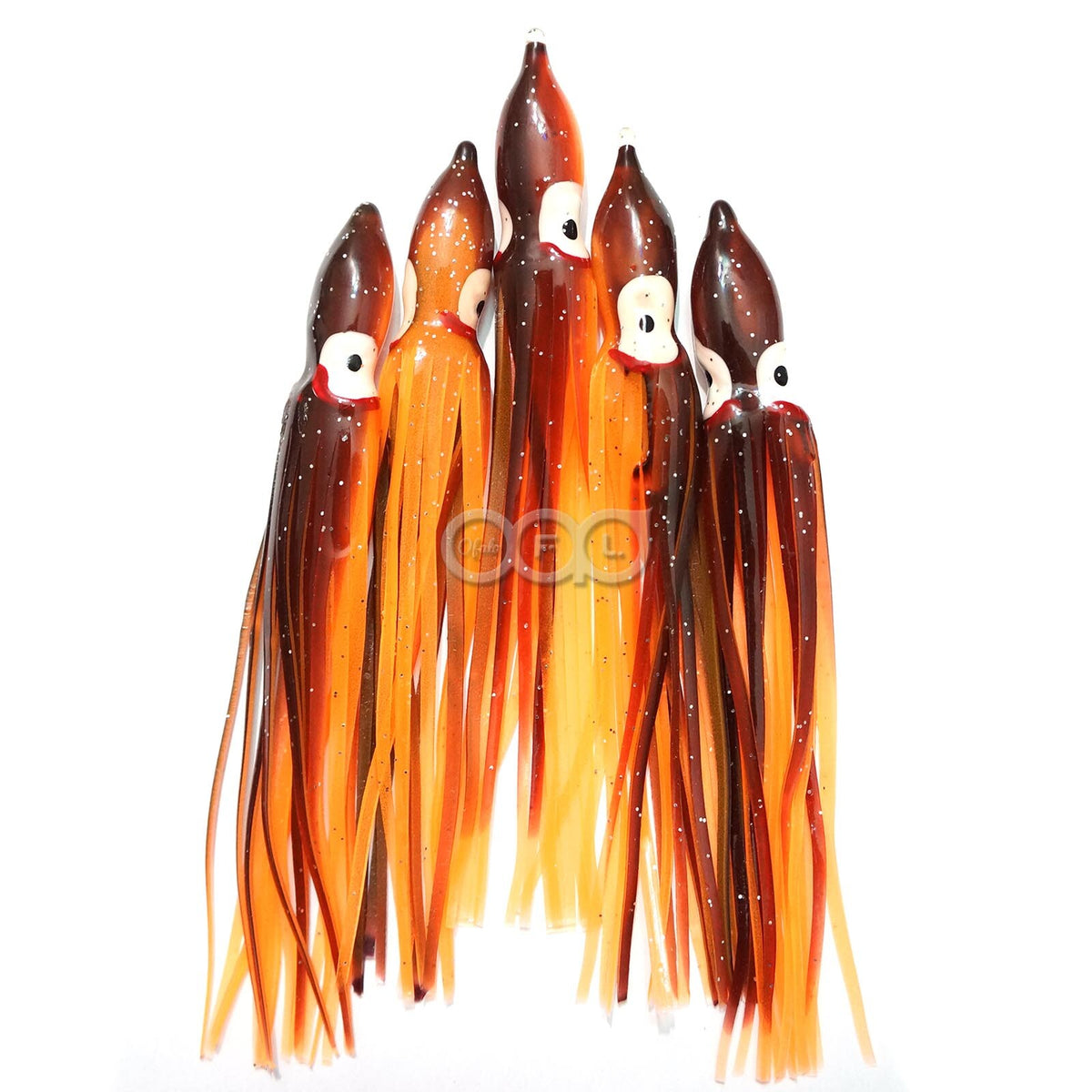 Artificial Soft Plastic Fishing Skirts 4.5-inch Octopus Fish Lures Bait Lot