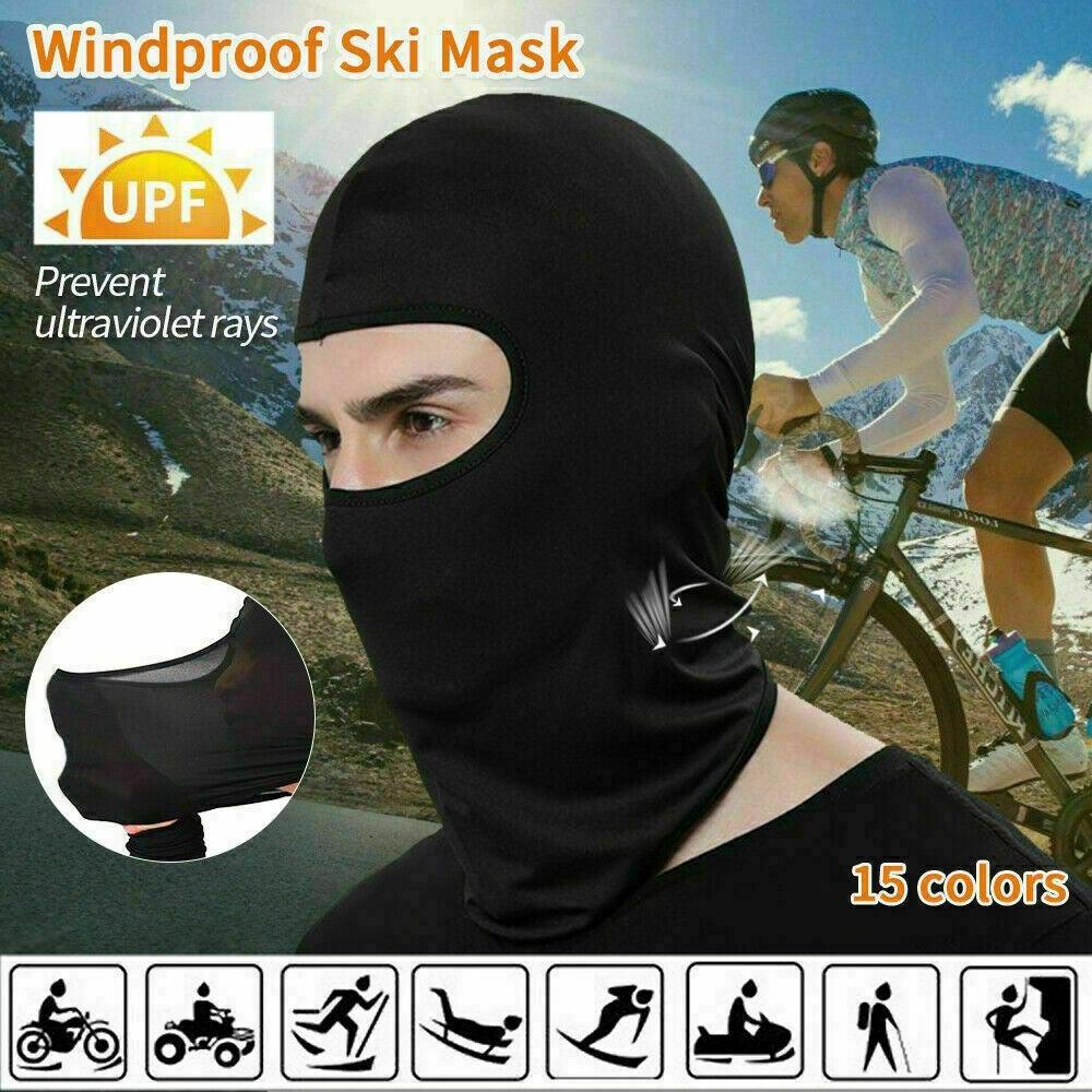 Multifunctional Balaclava Face Mask for Motorcycle, Outdoor & Sports Use