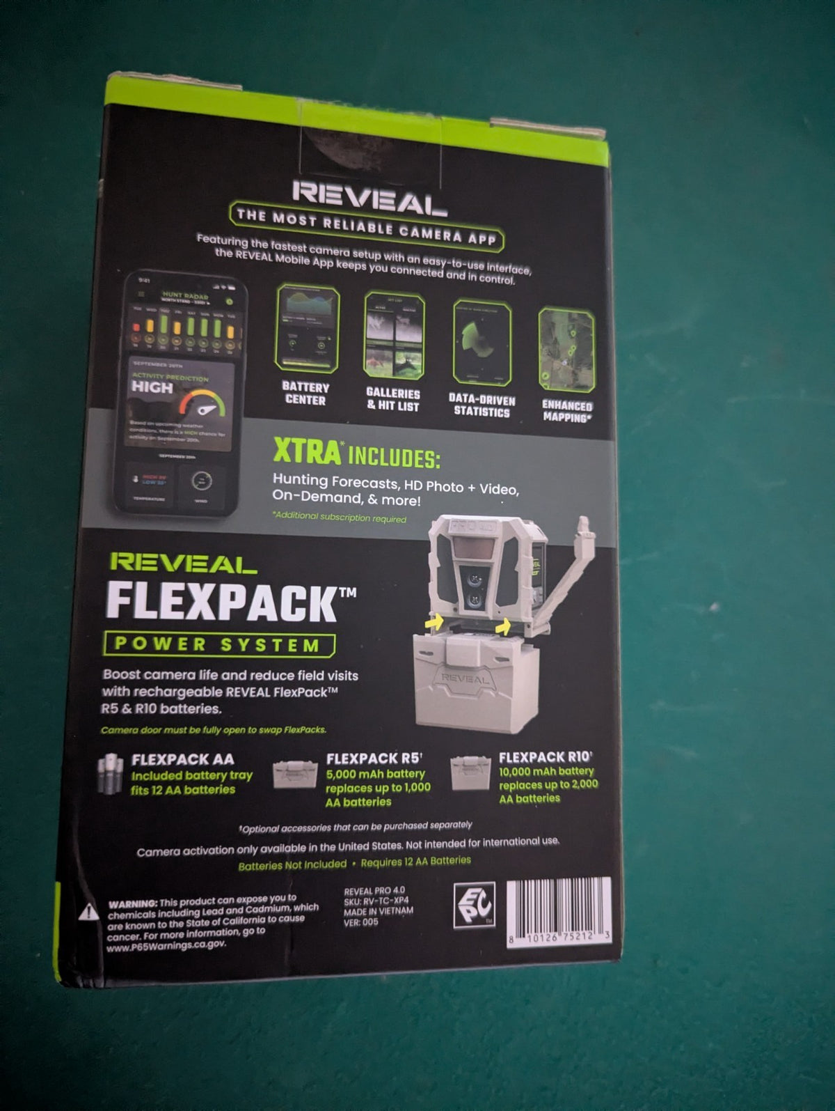 Trail Camera with 4K Photos, Live View, GPS & Wireless Connectivity