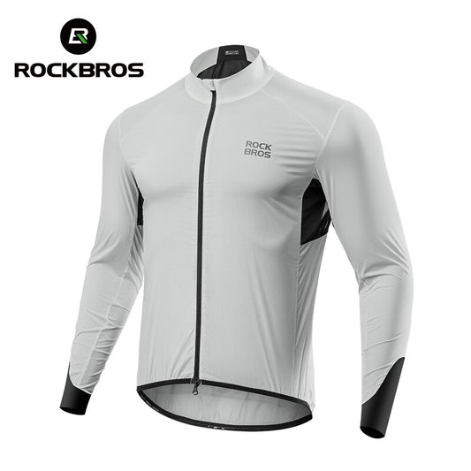 Breathable Windproof Cycling Jersey Long Sleeve Unisex Bike Wind Coat