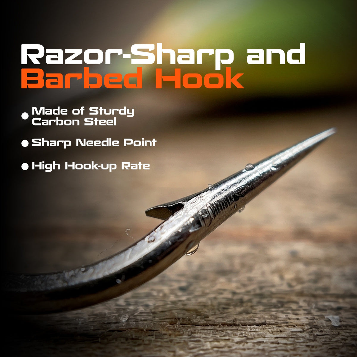 Ice Fishing Jigs Tungsten Lures for Panfish Crappie Perch Glow-Effect