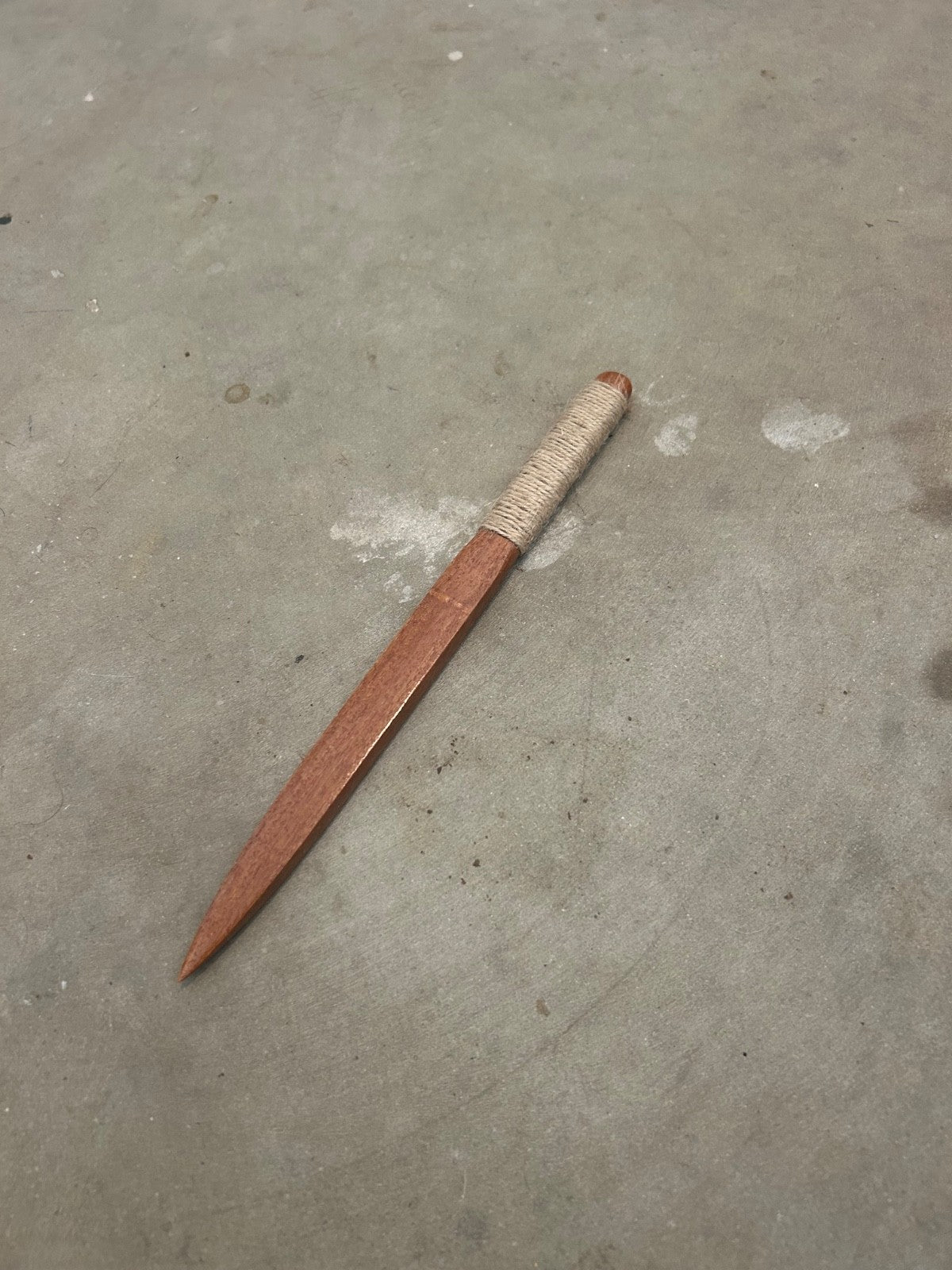 Handmade Wooden Assassin Dagger 10.5-Inch Decorative Collectible
