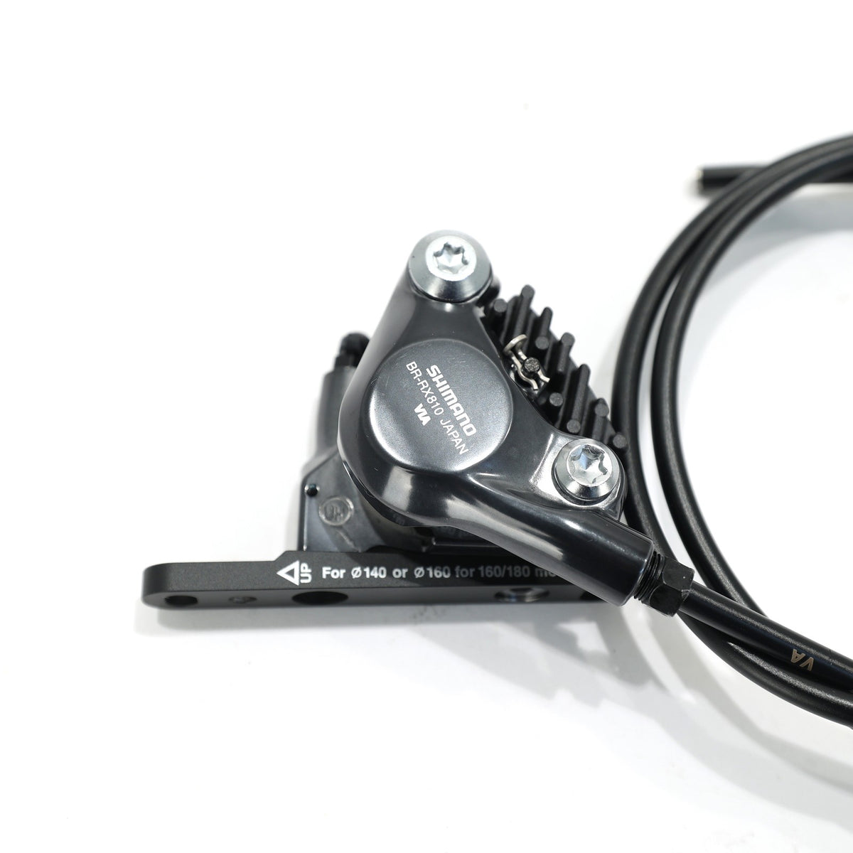 Shimano GRX Di2 Hydraulic Brake Lever Set with Calipers for Gravel Bikes